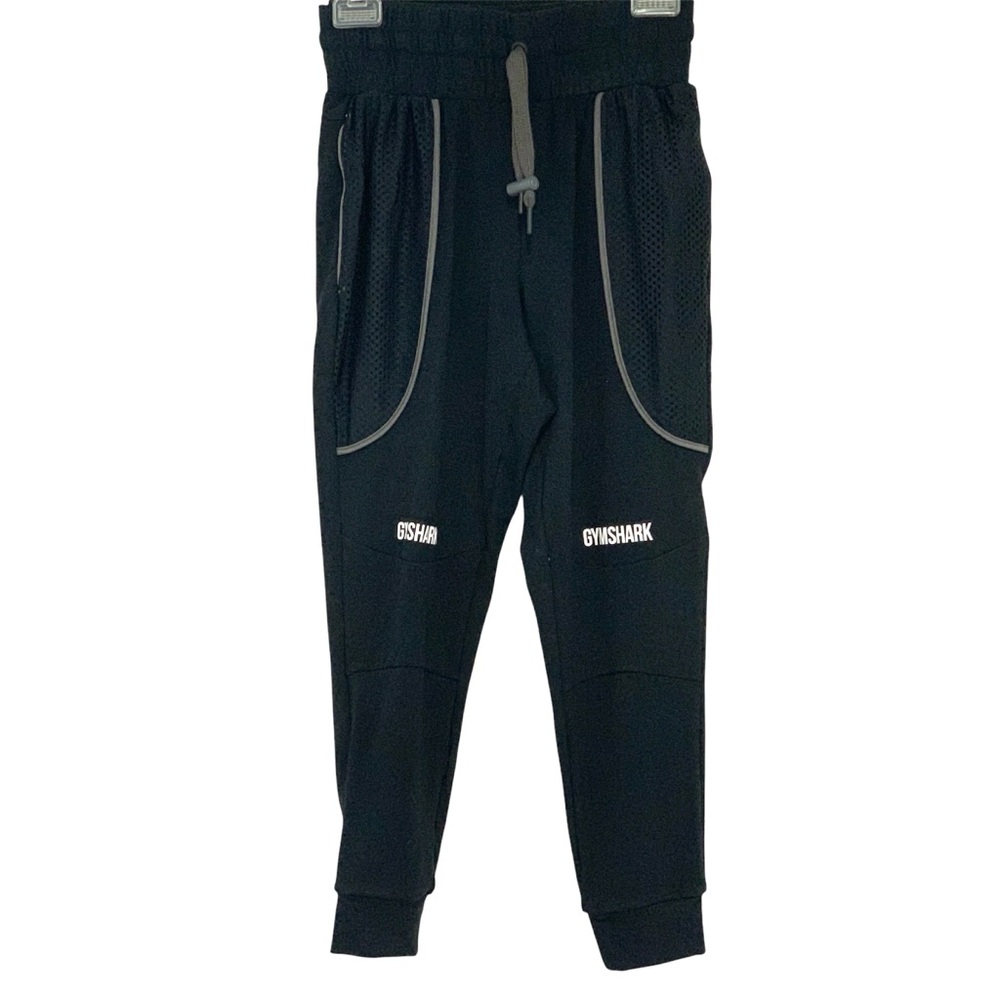 Gymshark Black Mesh Joggers XS NWT